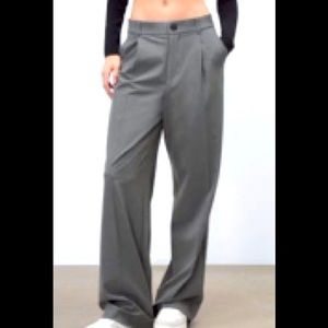 Zara full length pant in grey